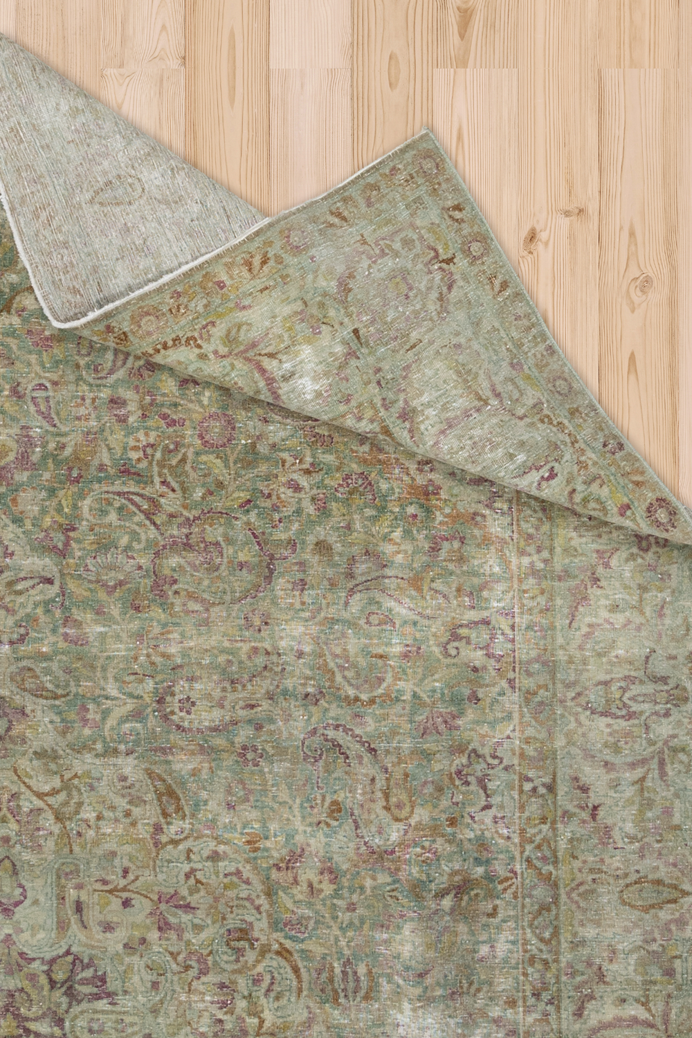 Room Size Vintage Persian Isfahan Rug