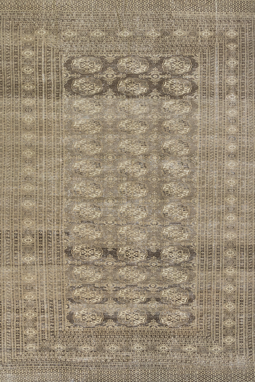 Vintage Geometric Turkmen Rug
