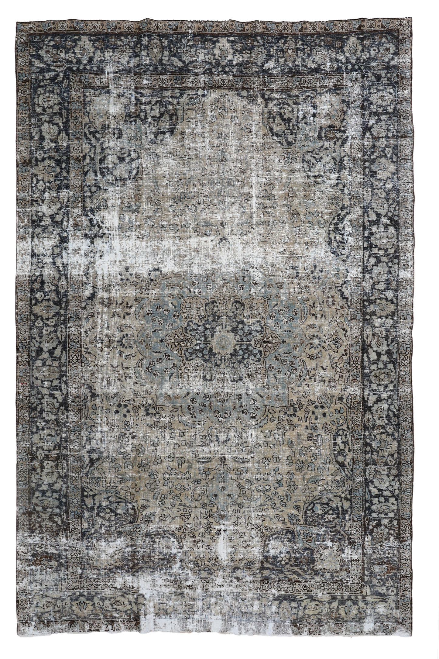 Vintage Persian Mahal Rug