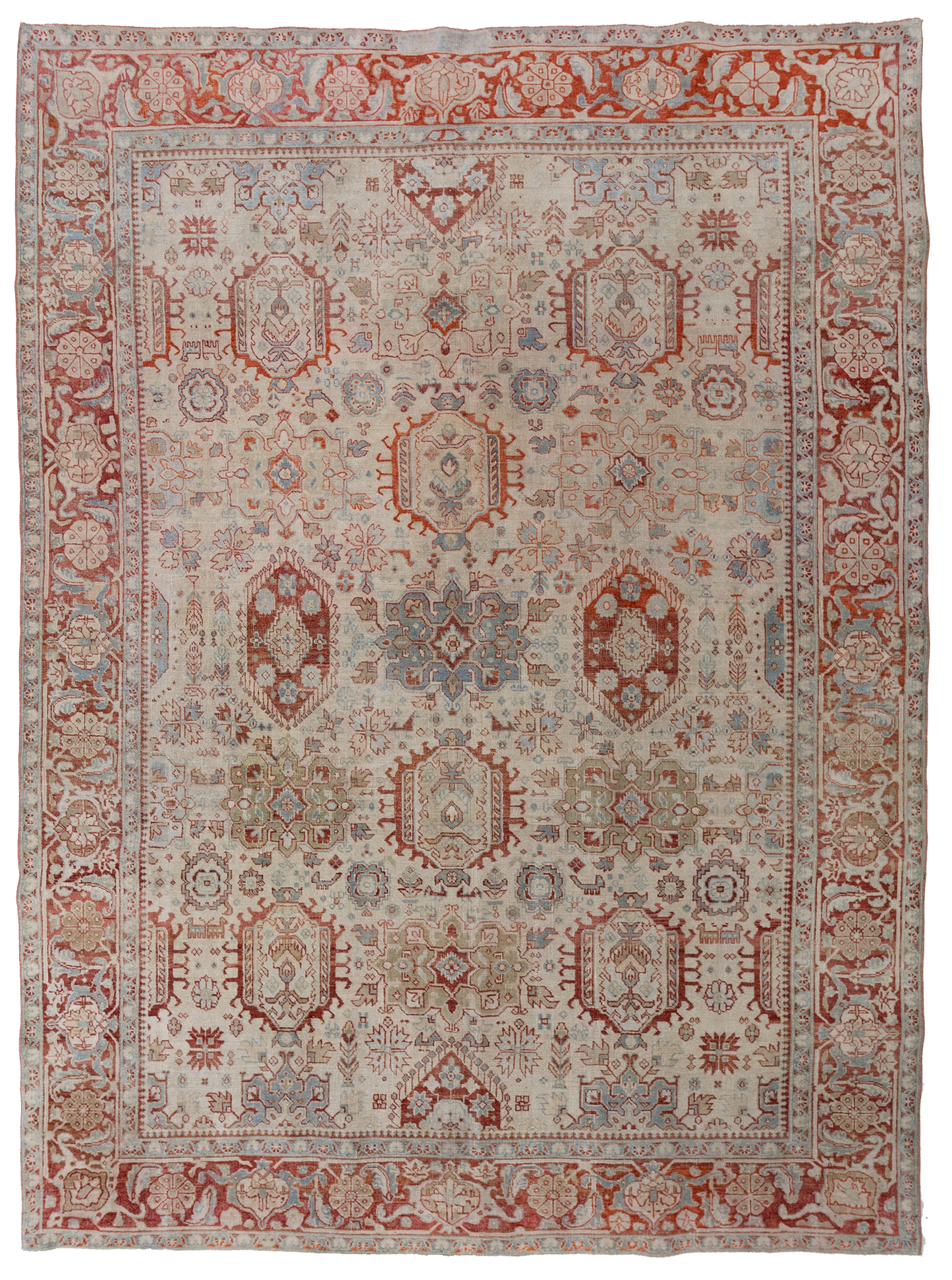 Antique Persian Heriz Rug