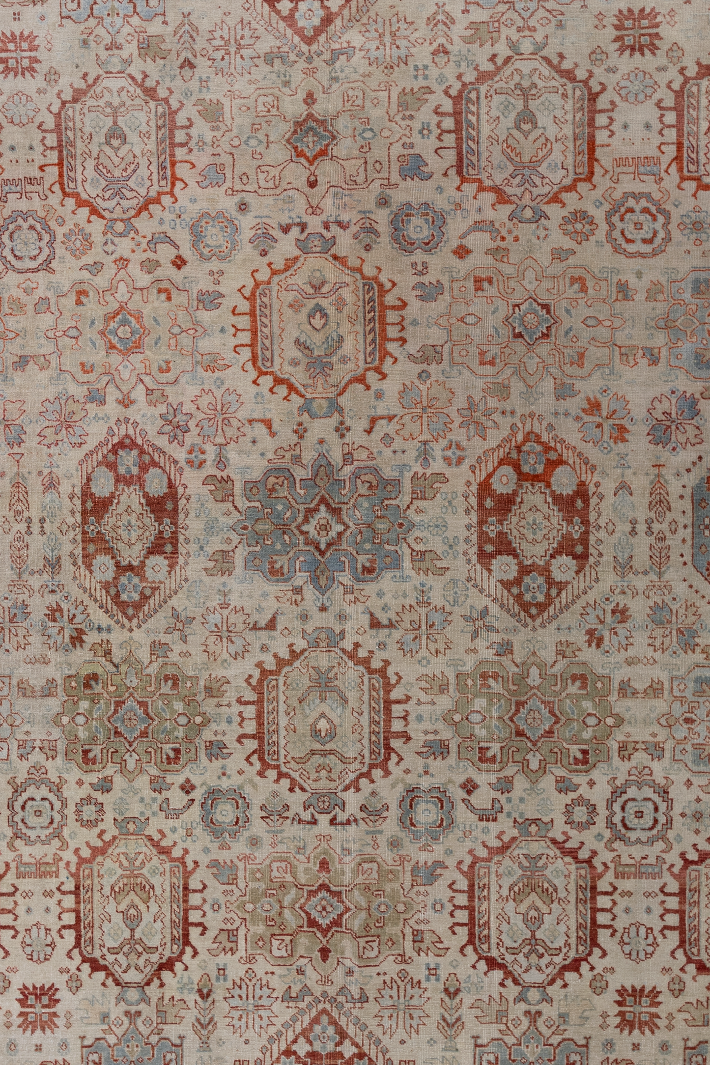 Antique Persian Heriz Rug