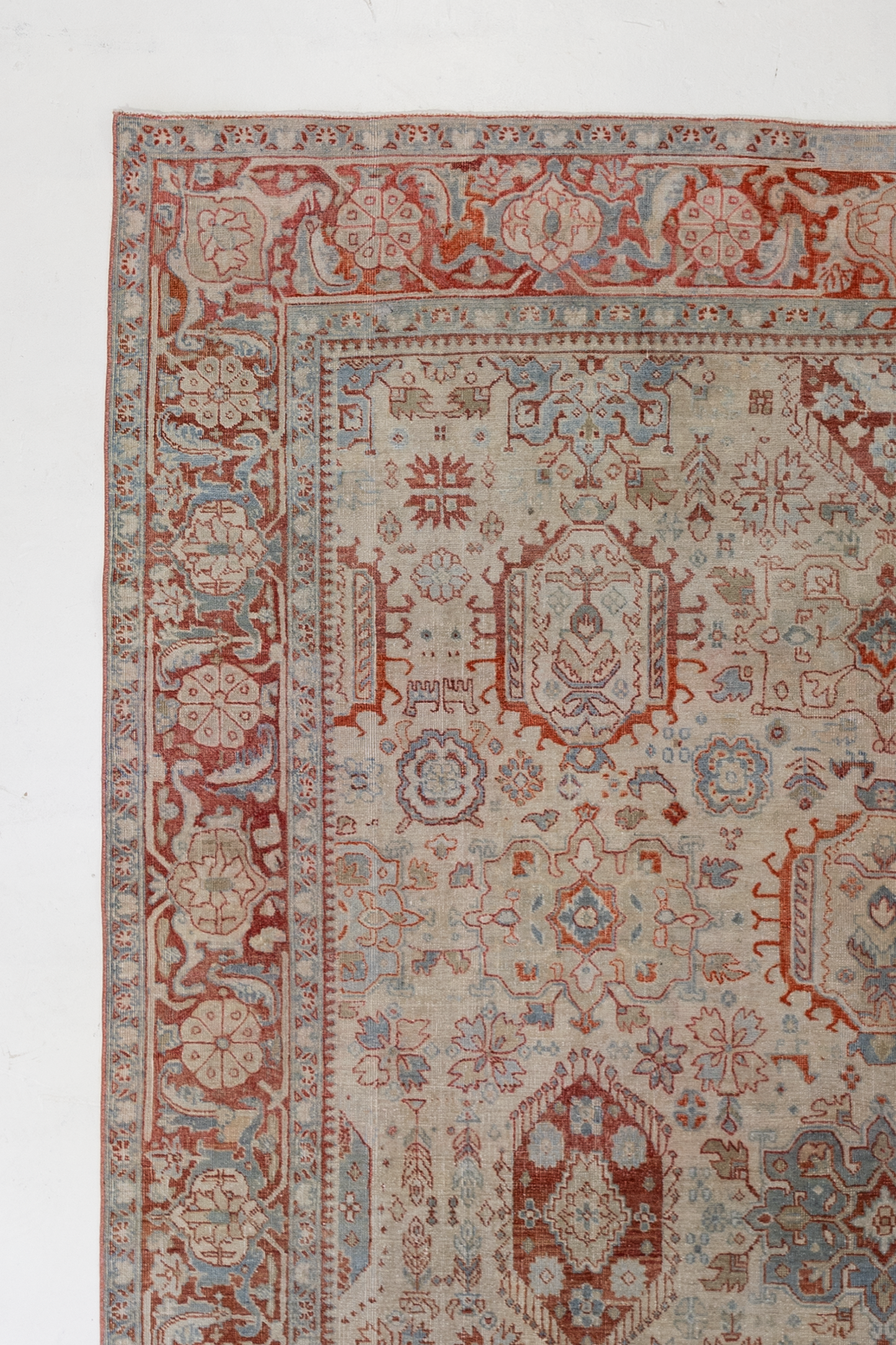 Antique Persian Heriz Rug