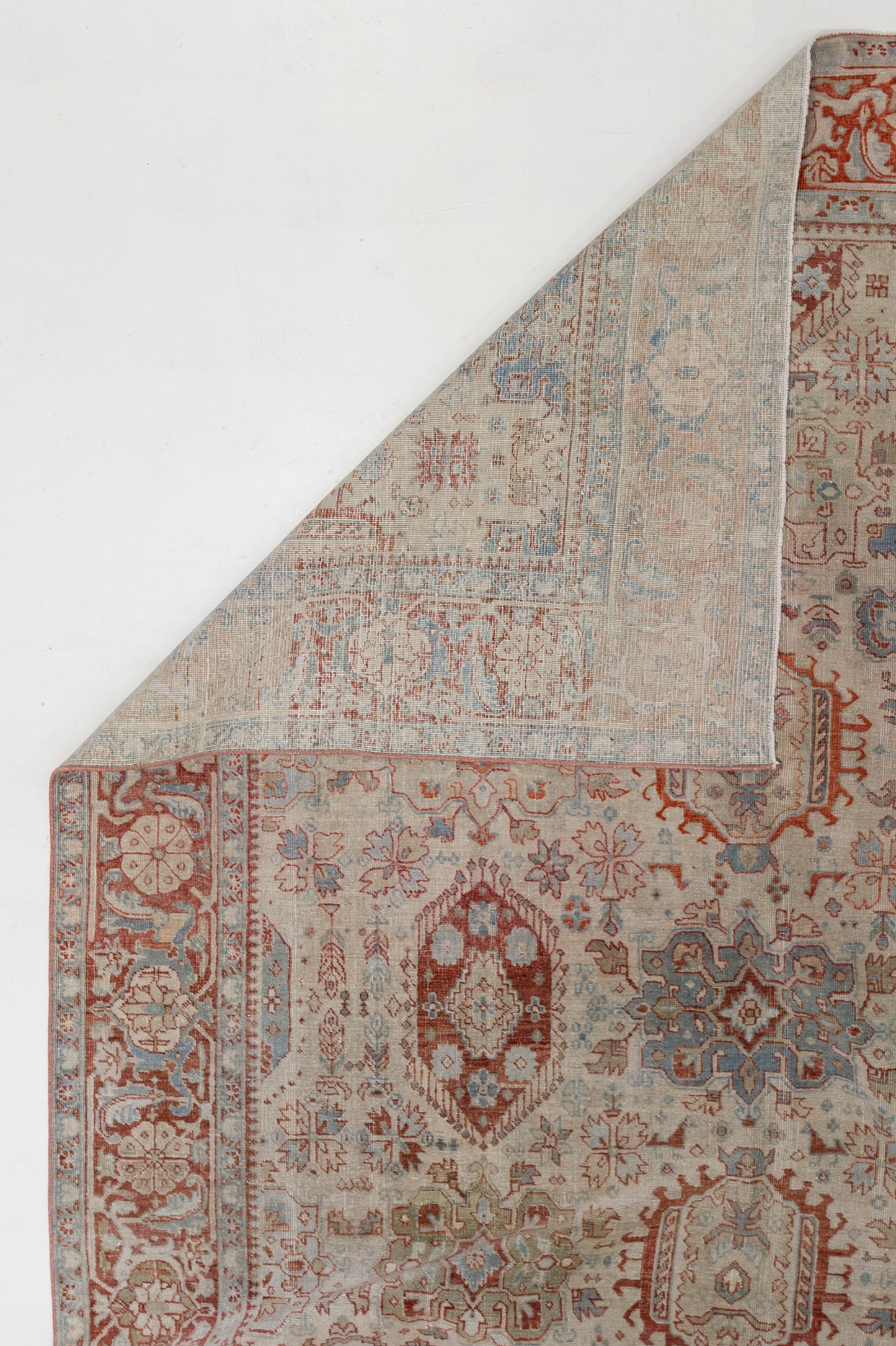 Antique Persian Heriz Rug