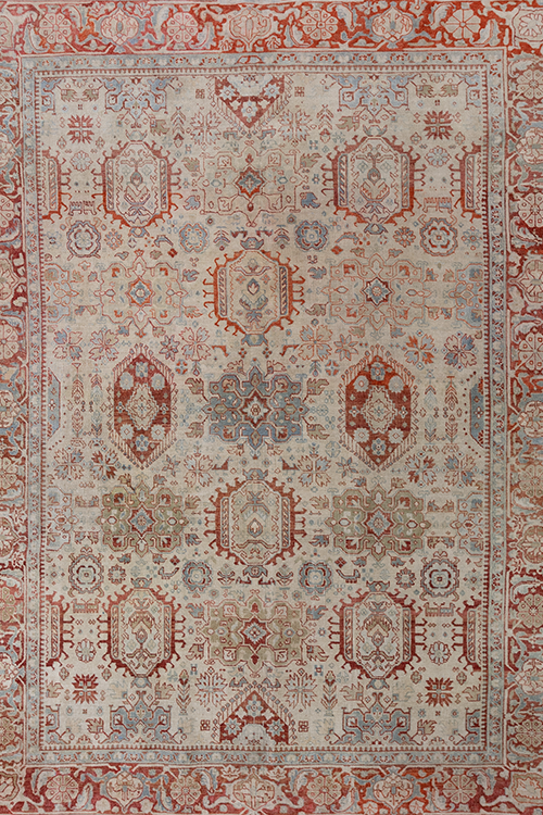 Antique Persian Heriz Rug