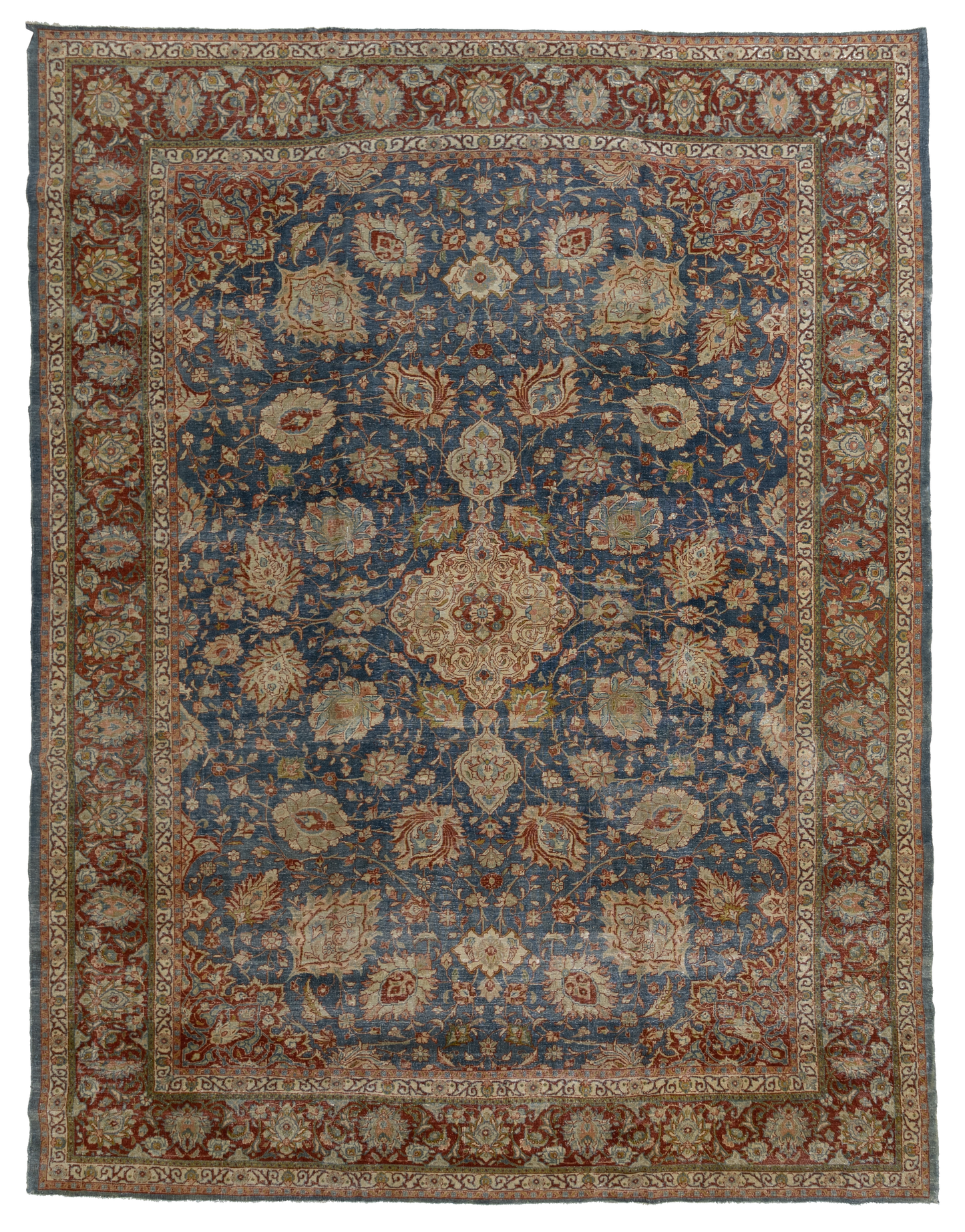 Antique Persian Tabriz Rug