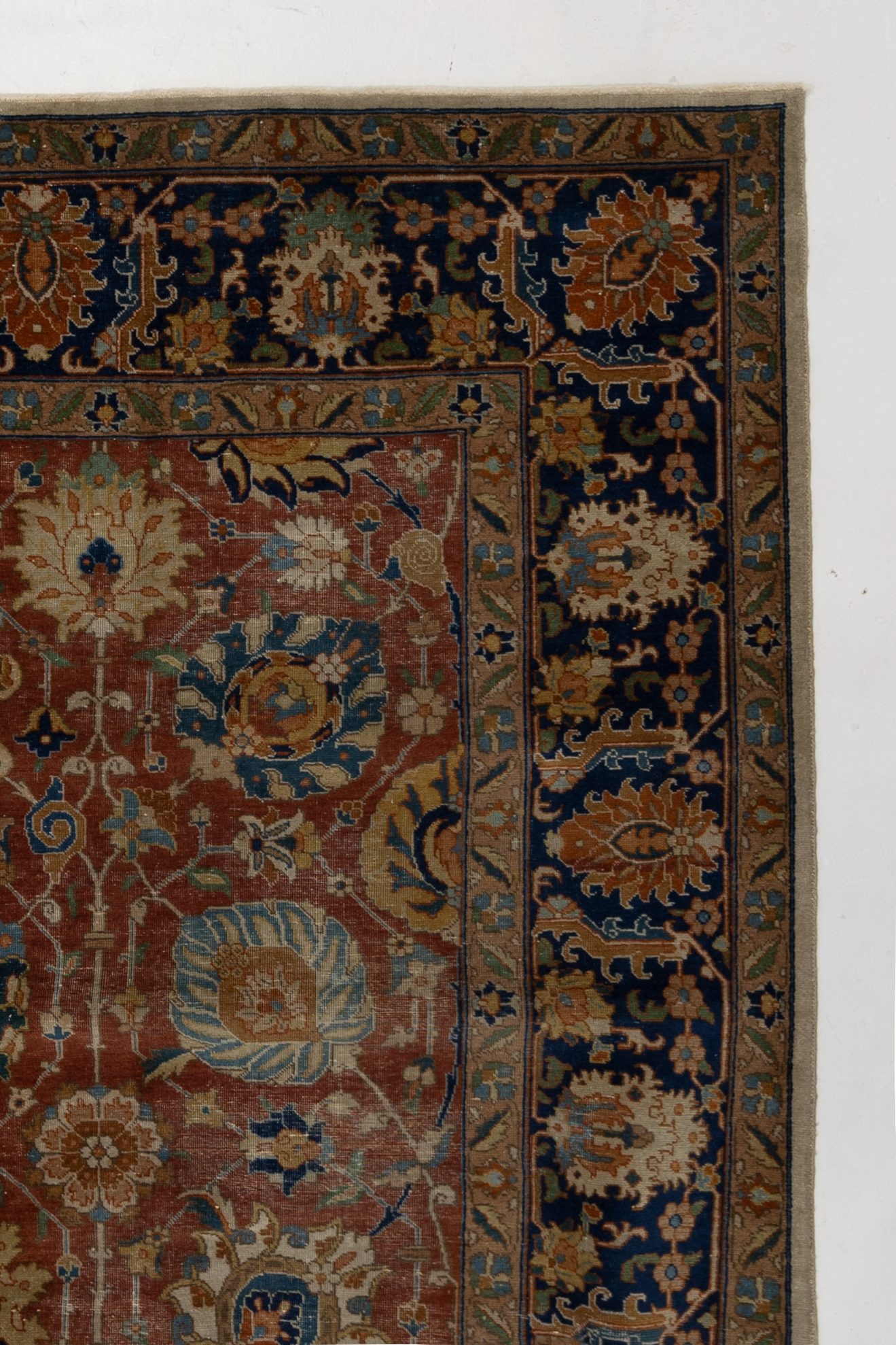 Vintage Persian Tabriz Rug