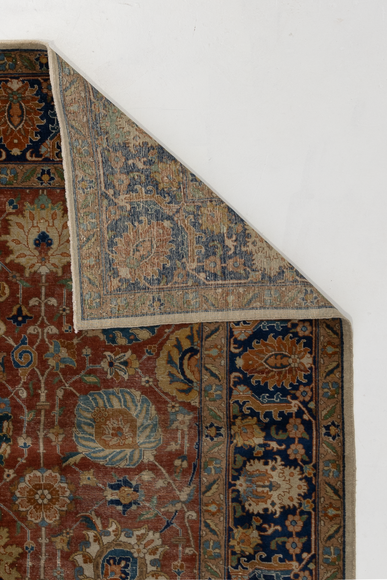 Vintage Persian Tabriz Rug