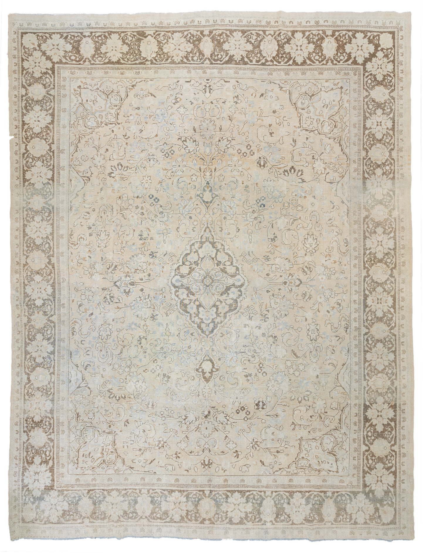 Vintage Oriental Persian Mahal Rug