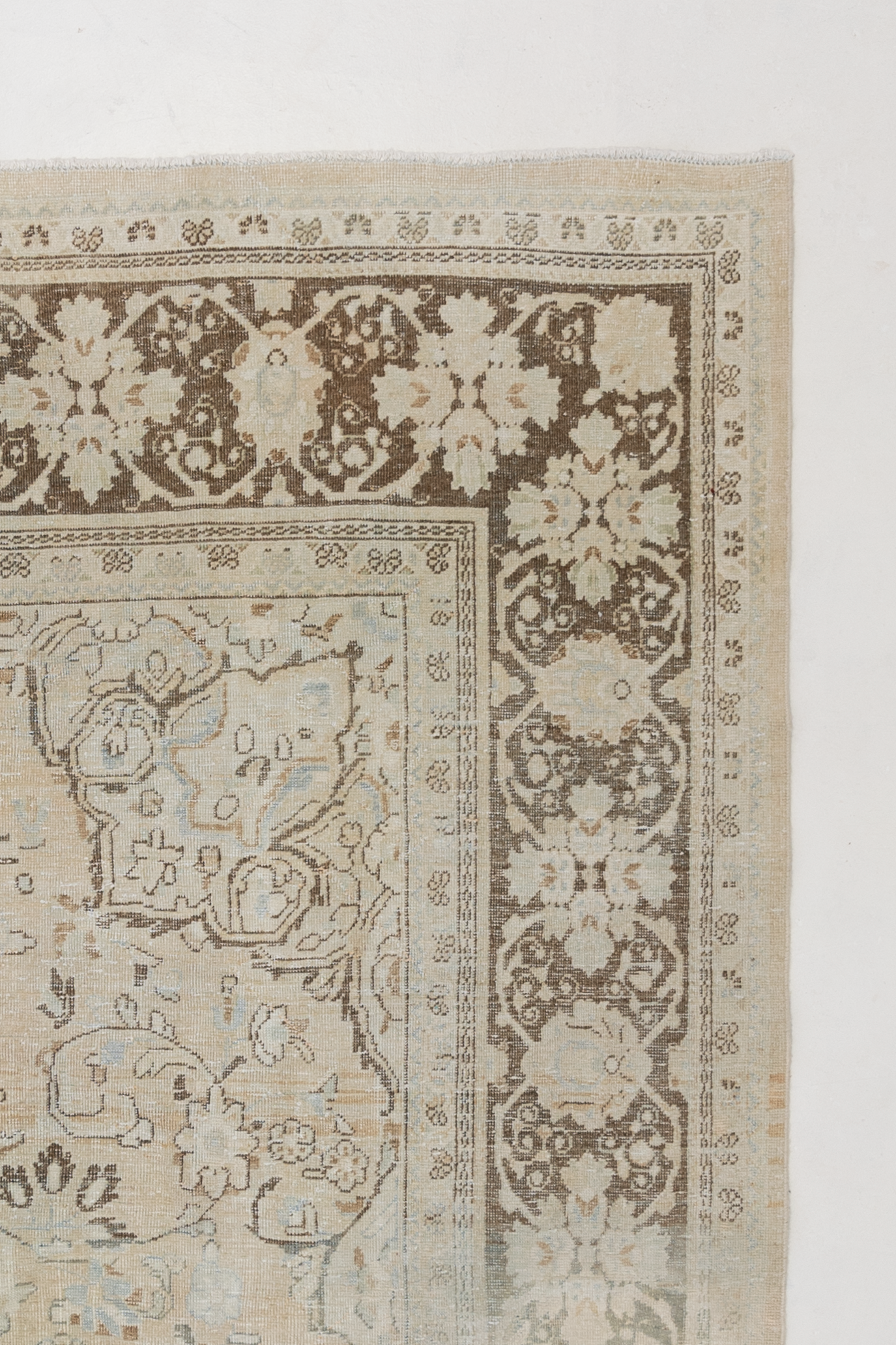 Vintage Oriental Persian Mahal Rug