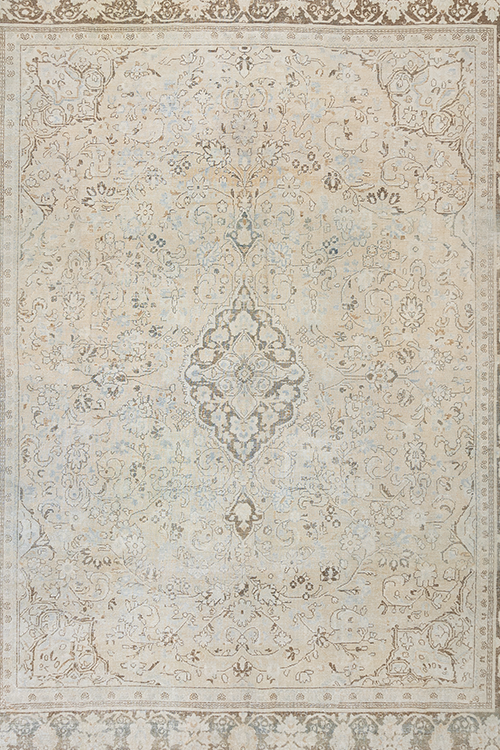 Vintage Oriental Persian Mahal Rug