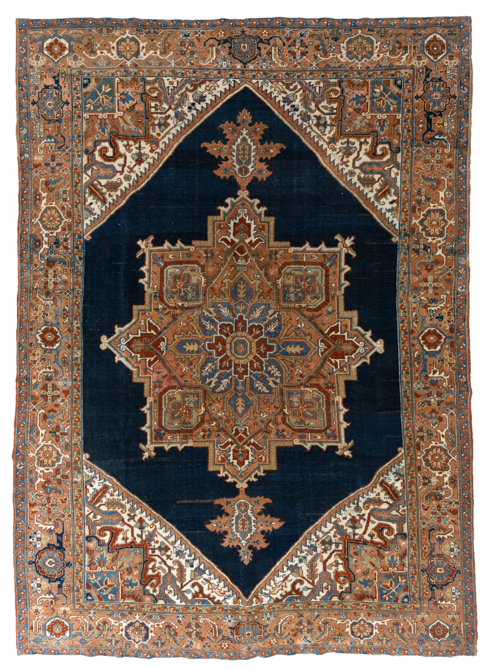 Vintage Persian Heriz Rug