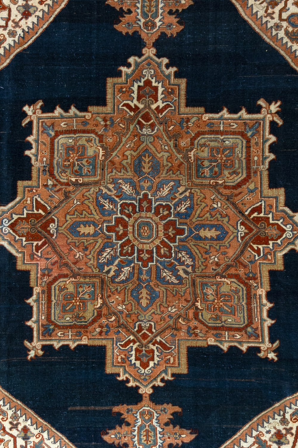 Vintage Persian Heriz Rug