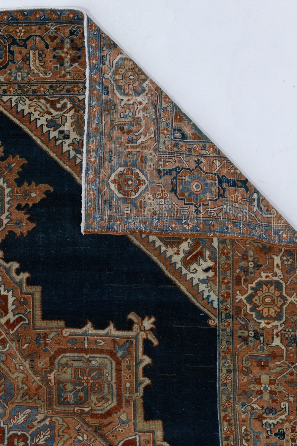 Vintage Persian Heriz Rug