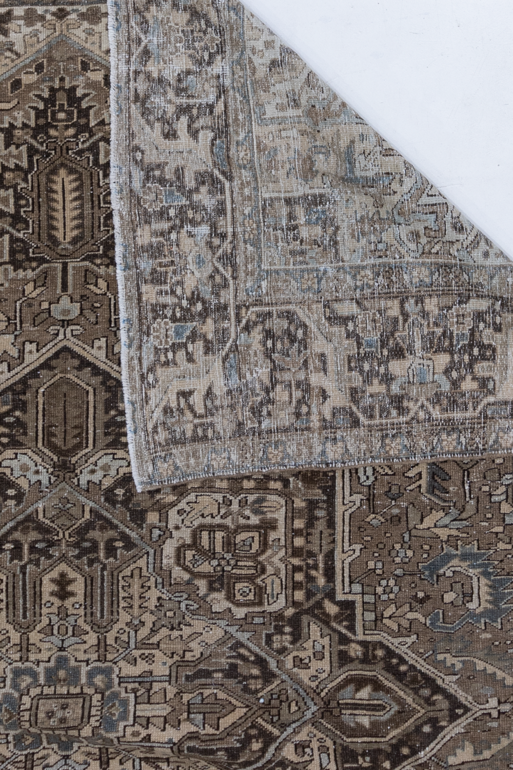 Vintage Persian Heriz Rug