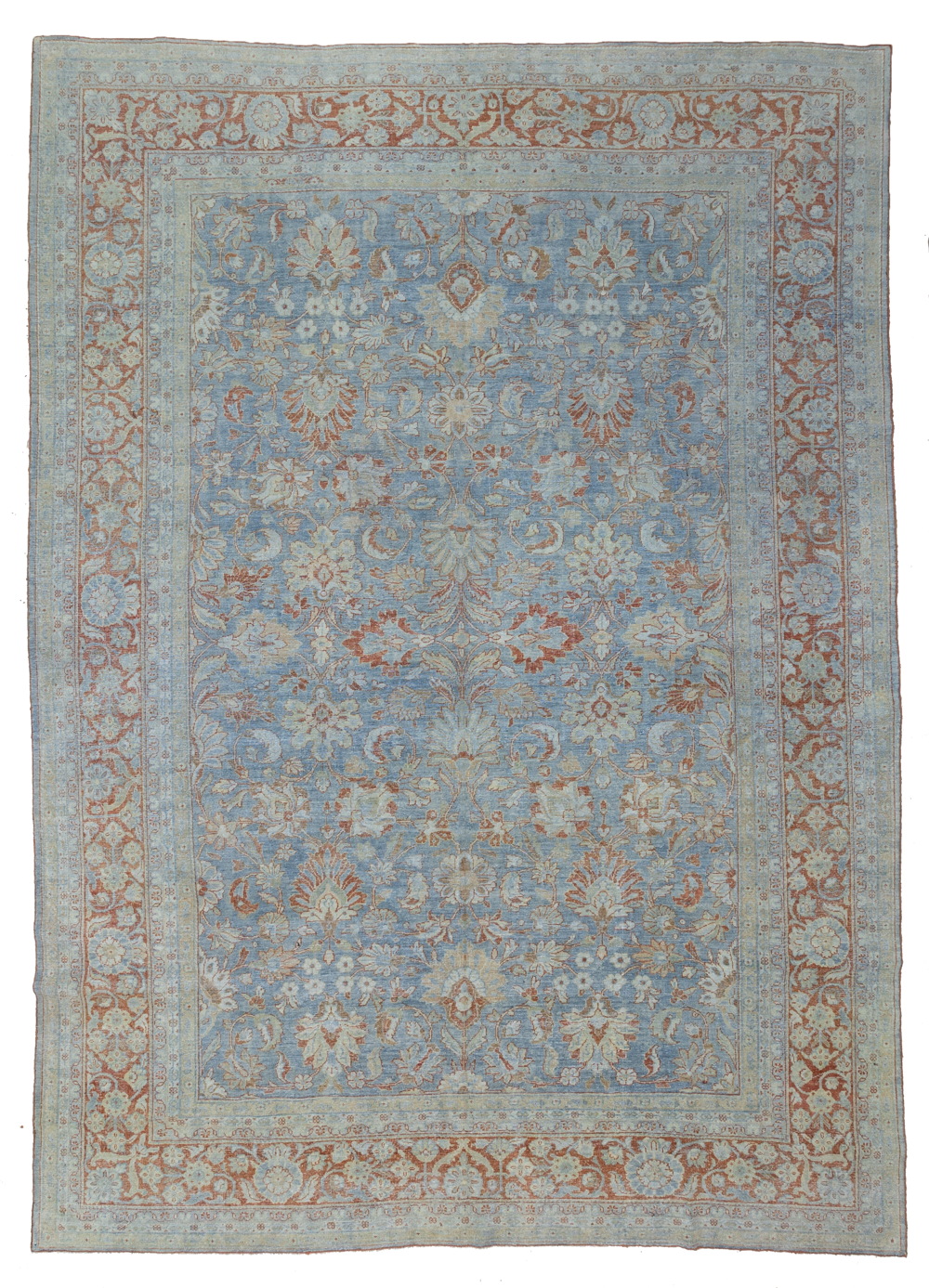 Antique Persian Mahal Rug