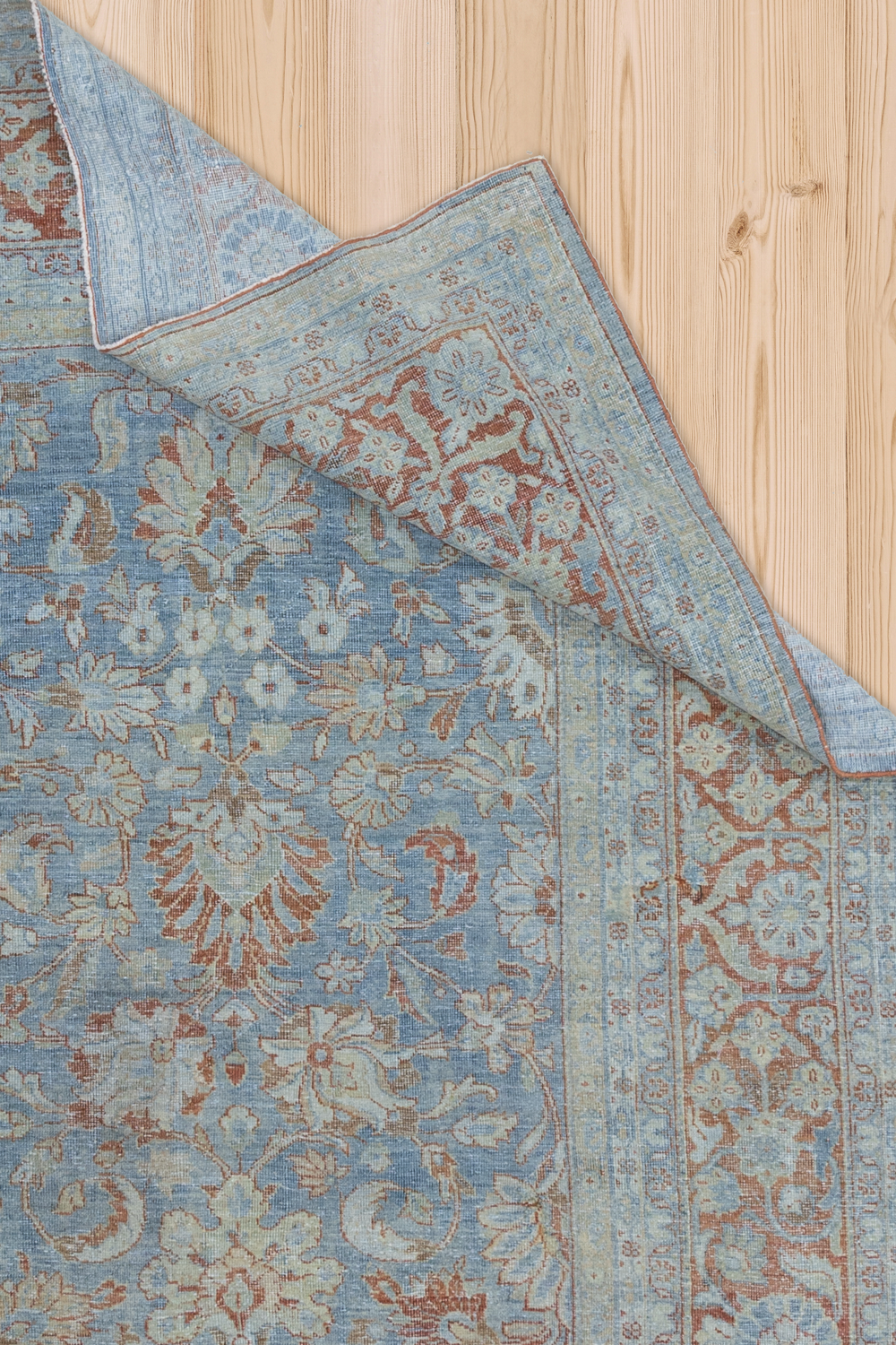 Antique Persian Mahal Rug