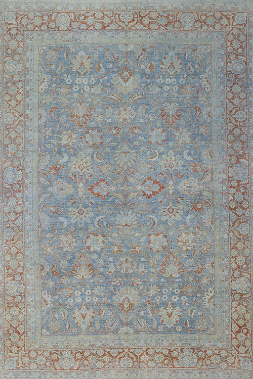 Antique Persian Mahal Rug