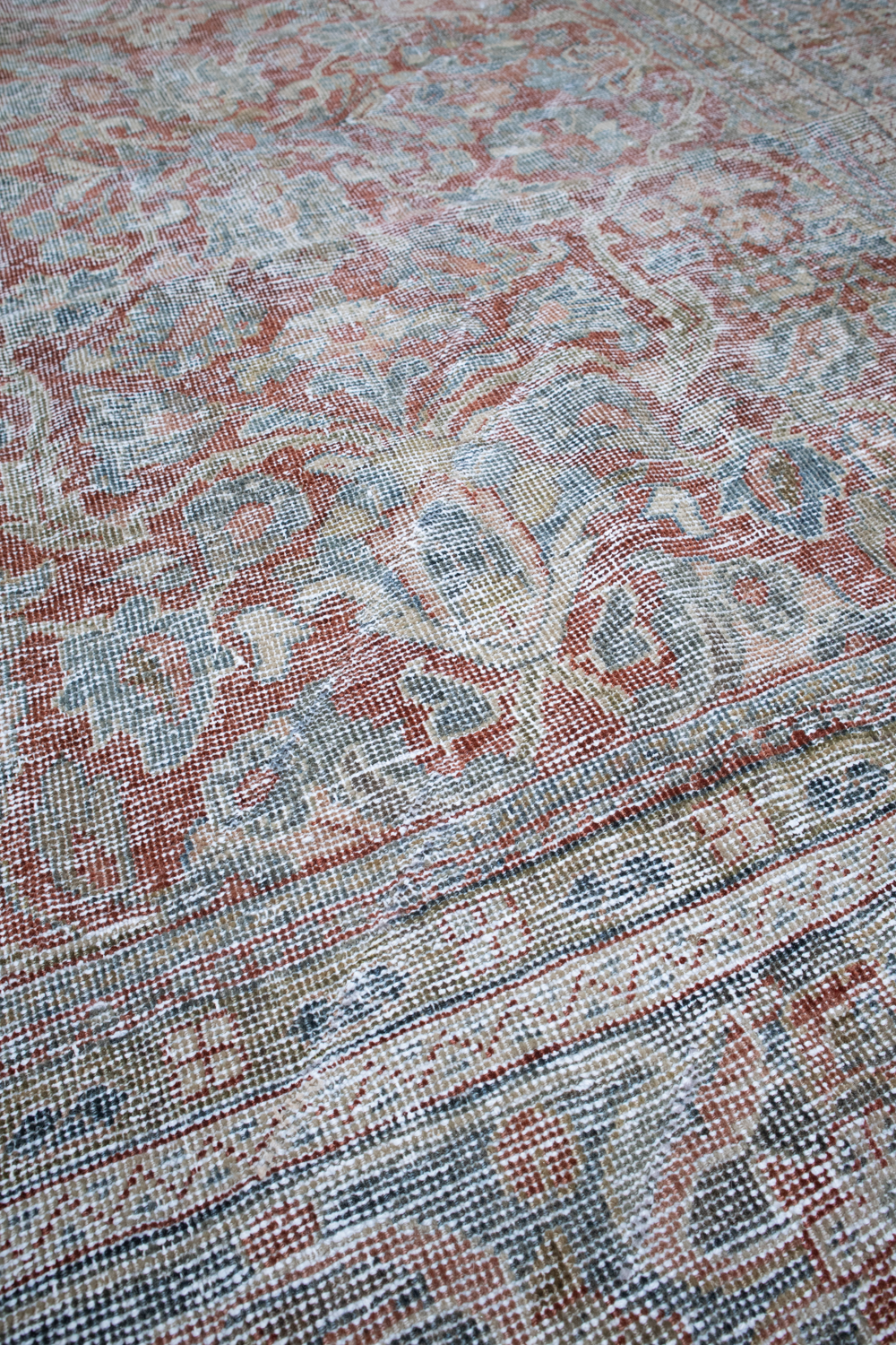 Room Size Vintage Persian Mahal Rug