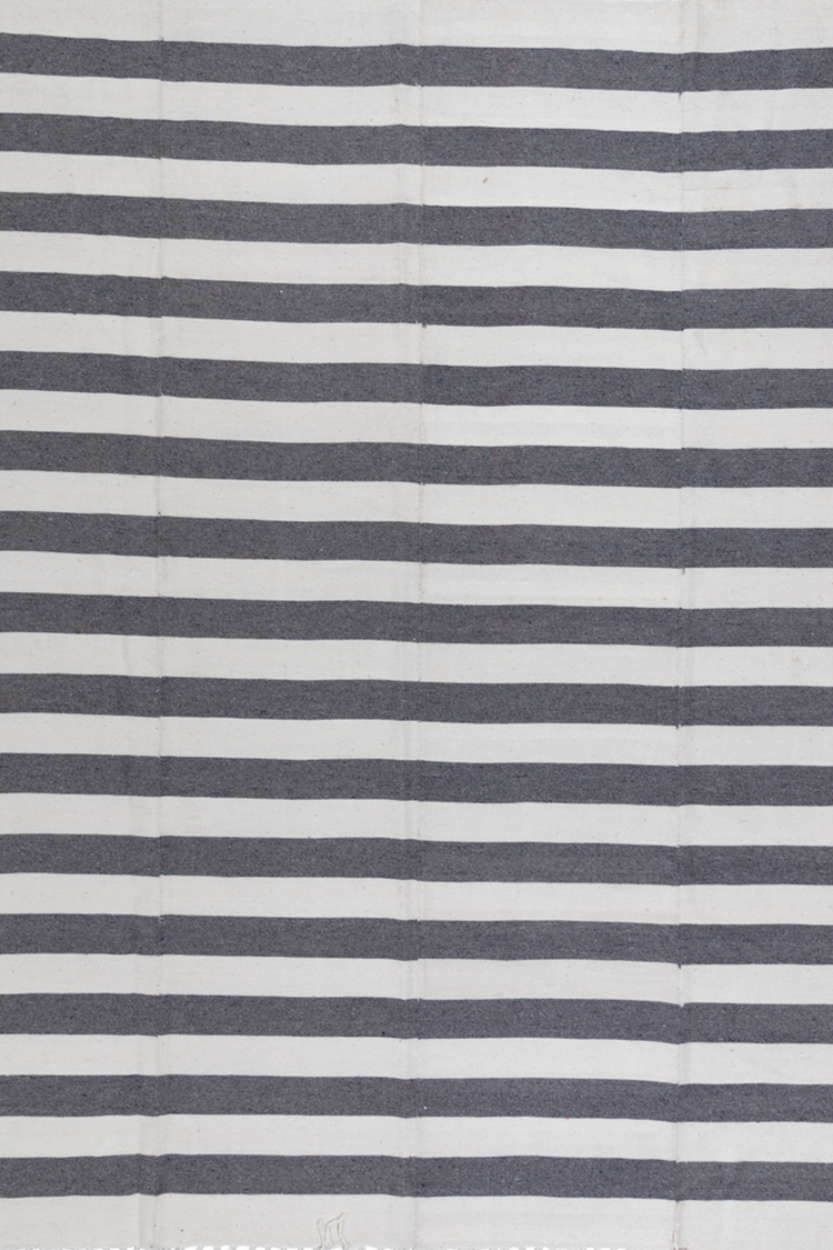 Handmade Striped Kilim Rug