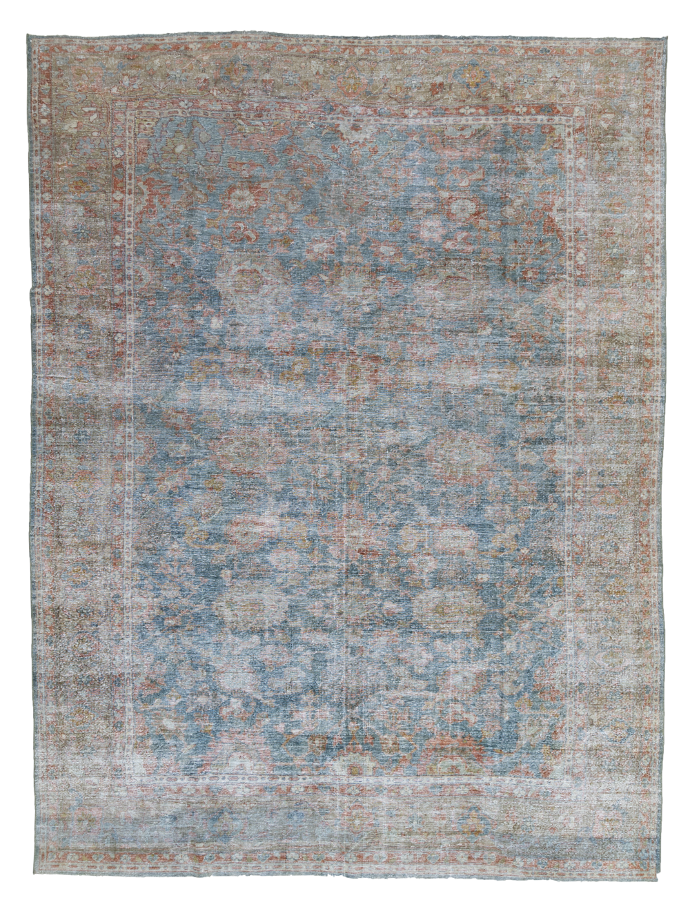 Antique Persian Mahal Rug