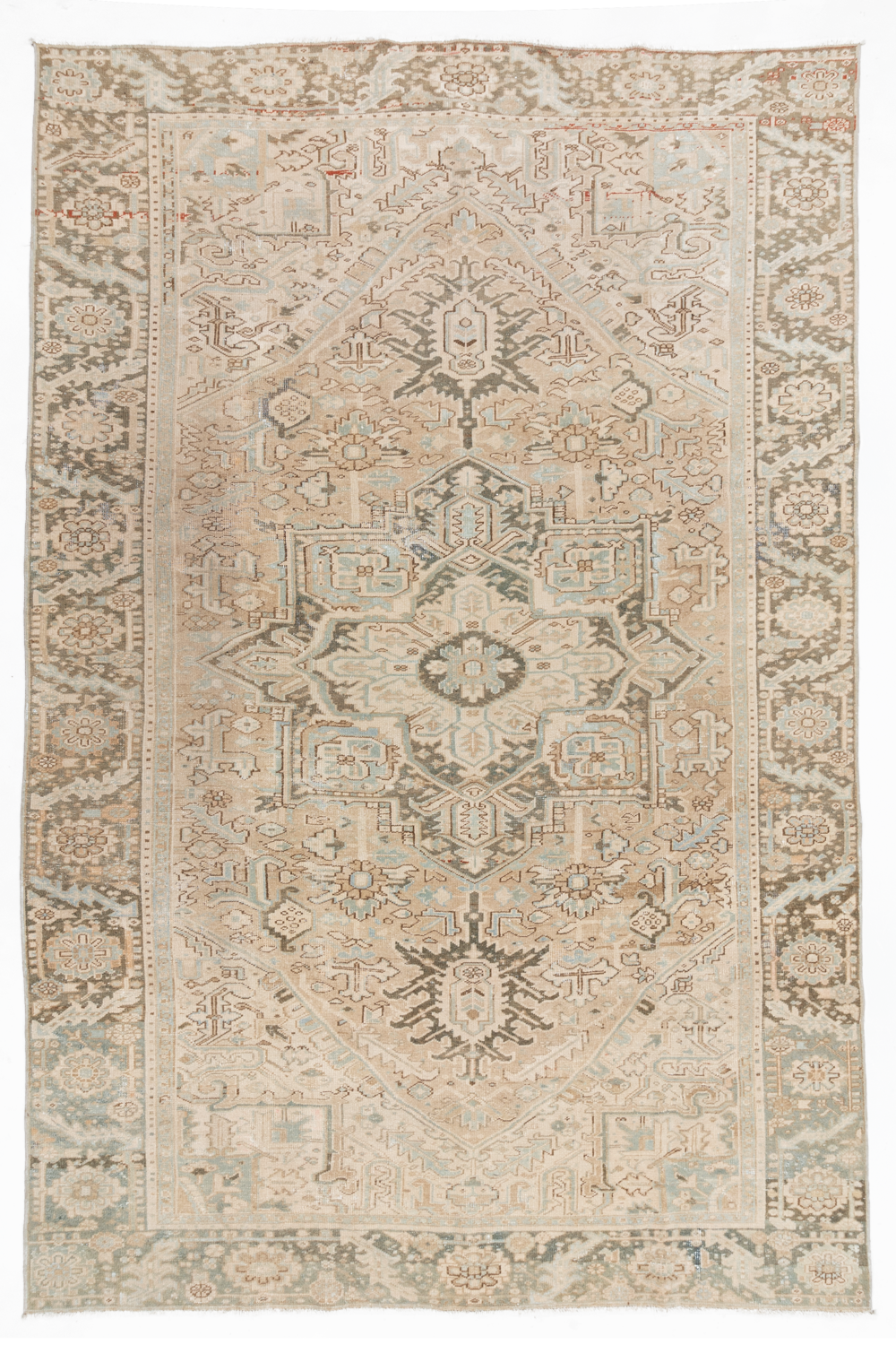 Vintage Persian Heriz Rug