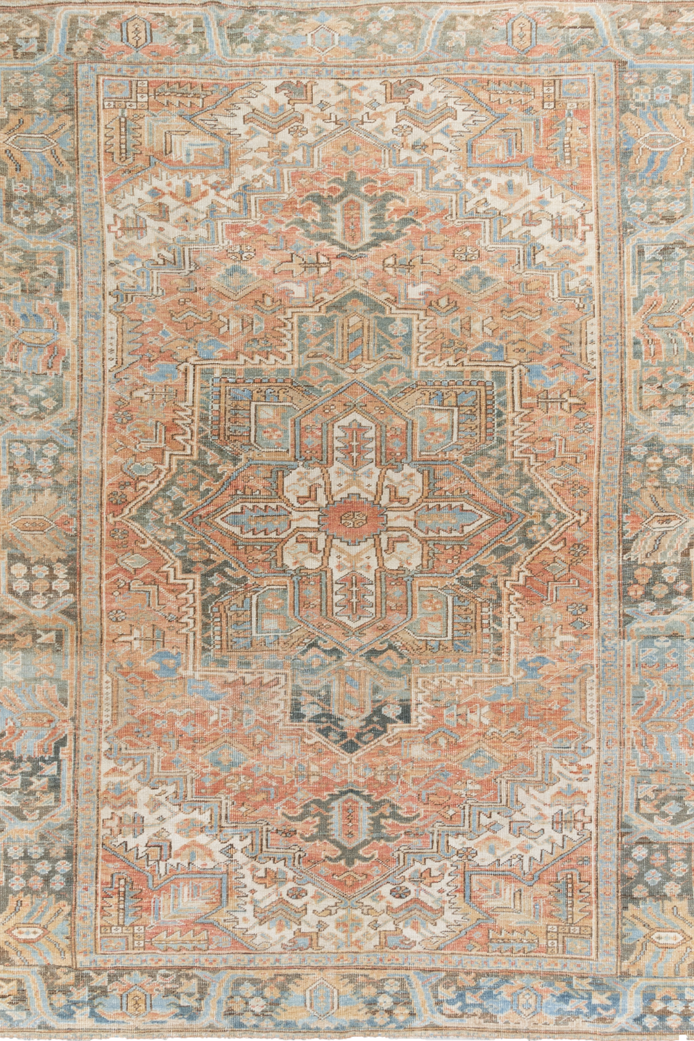 Vintage Persian Heriz Rug