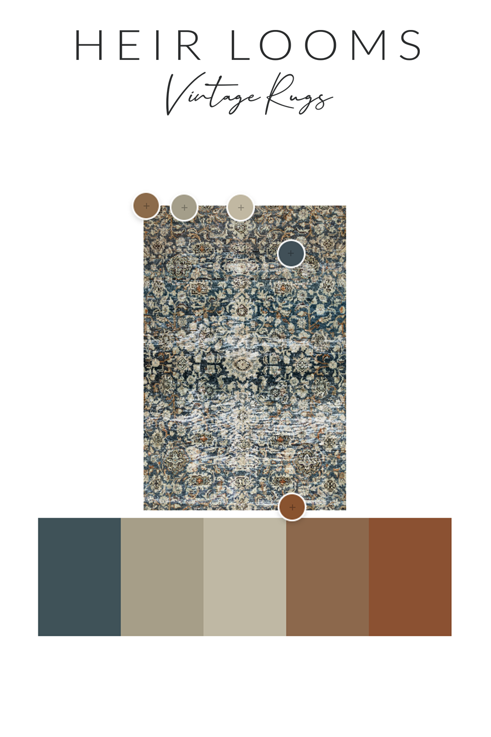 Antique Persian Malayer Rug