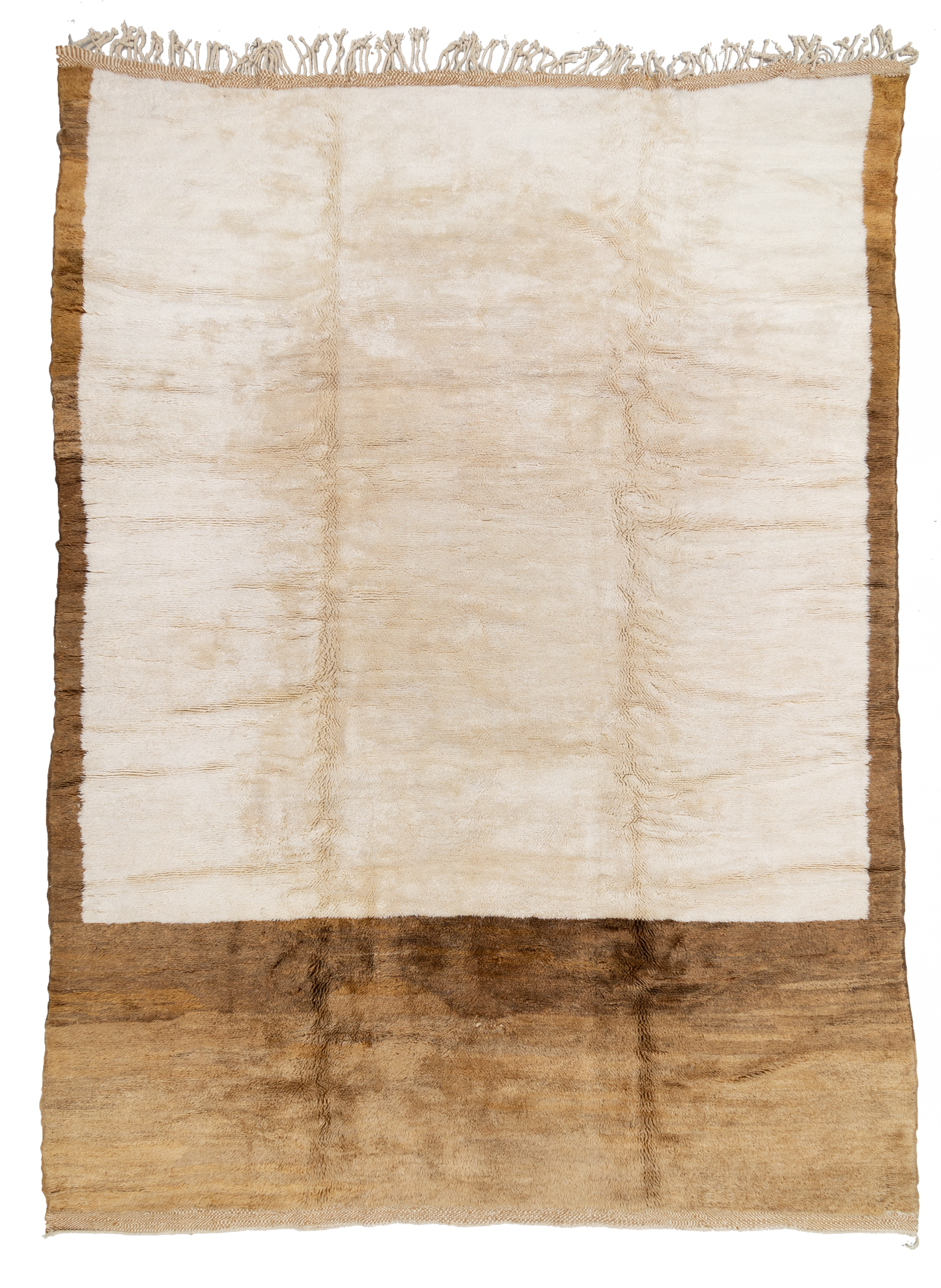 Contemporary Color Block Moroccan Rug