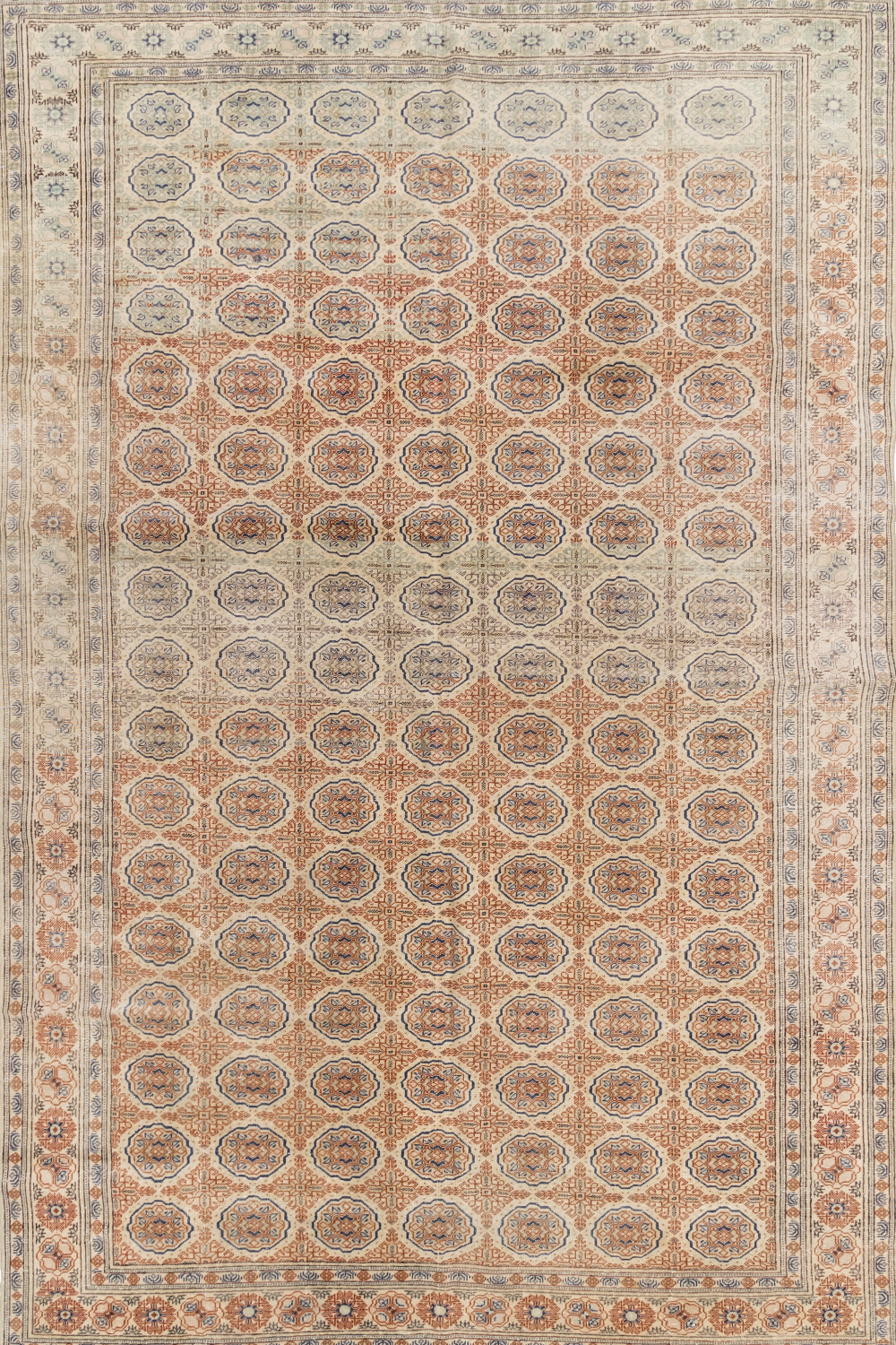 Vintage Turkish Oushak Rug