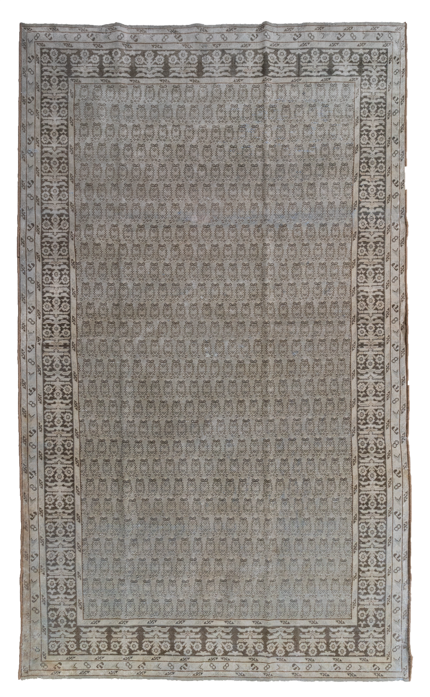 Vintage Persian Boteh Rug