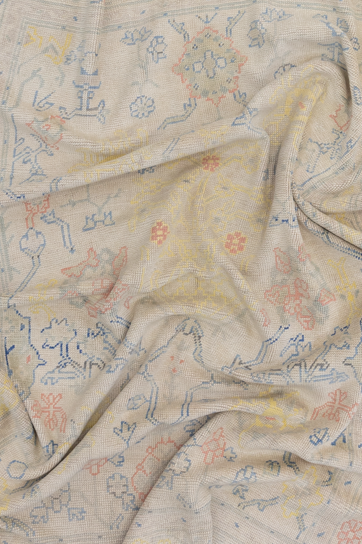 Vintage Persian Oushak Rug