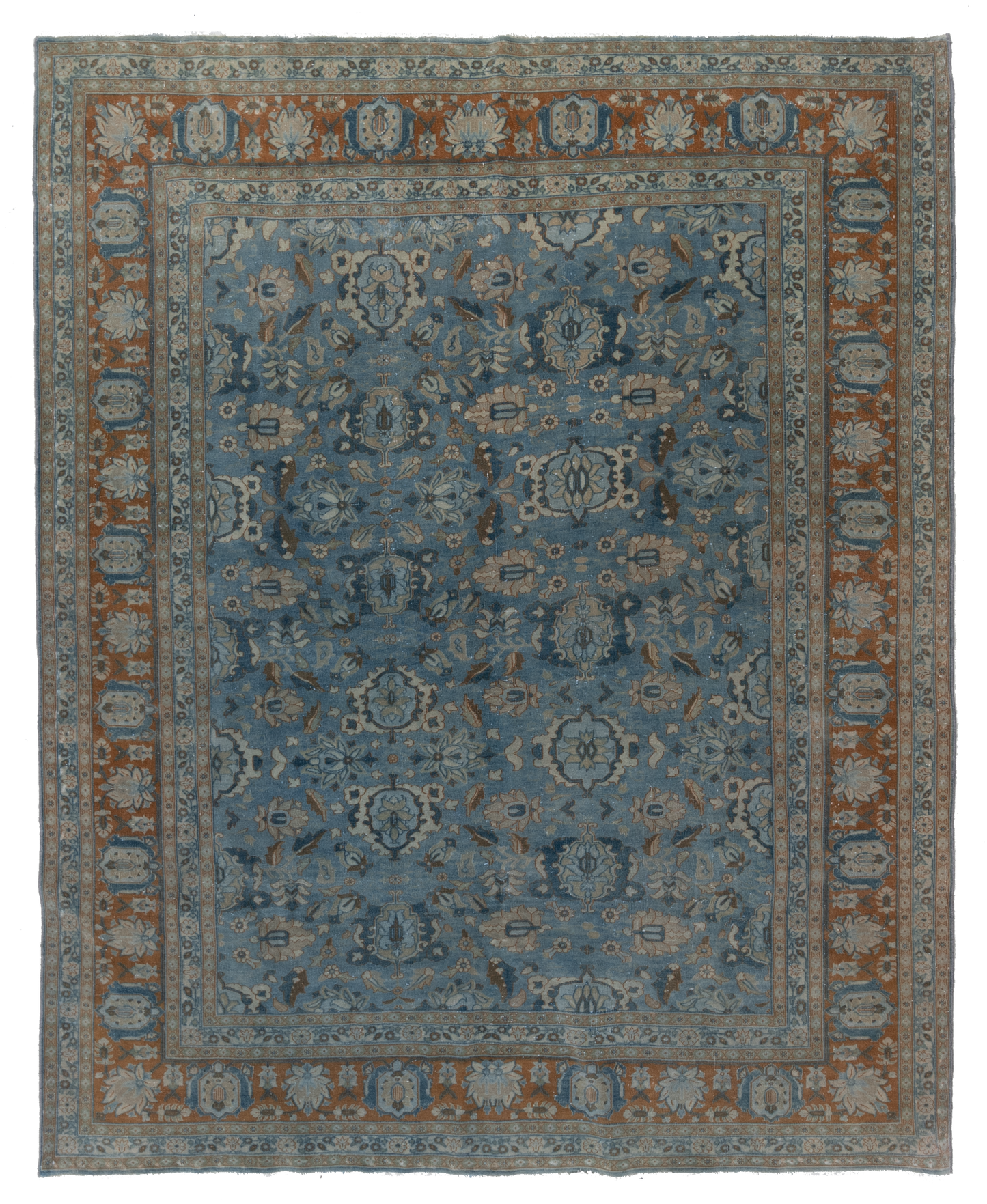 Vintage Persian Mahal Rug
