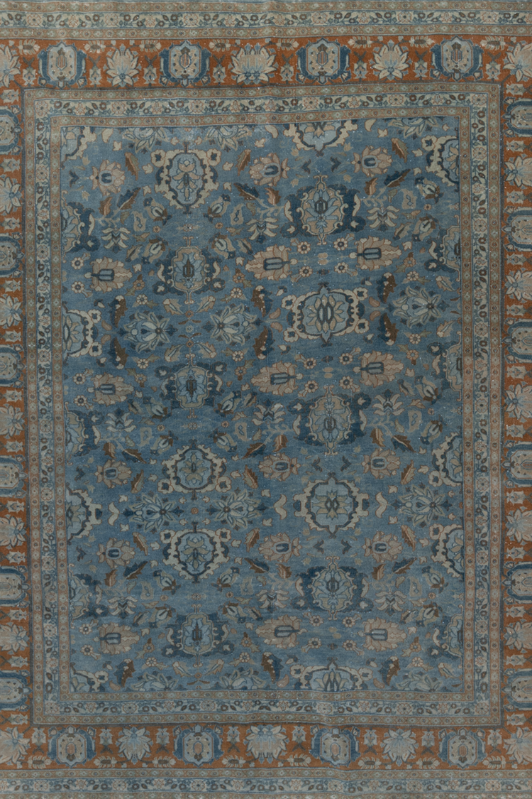 Vintage Persian Mahal Rug