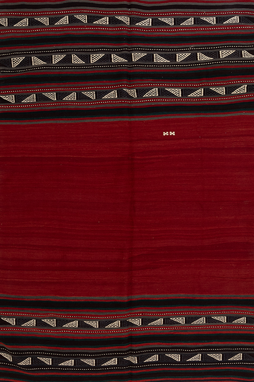 Vintage Turkish Gabbeh Kilim Rug