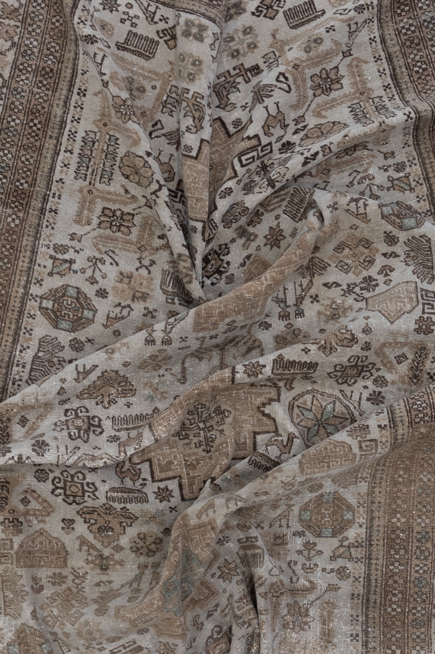 Antique Persian Ardabil Rug