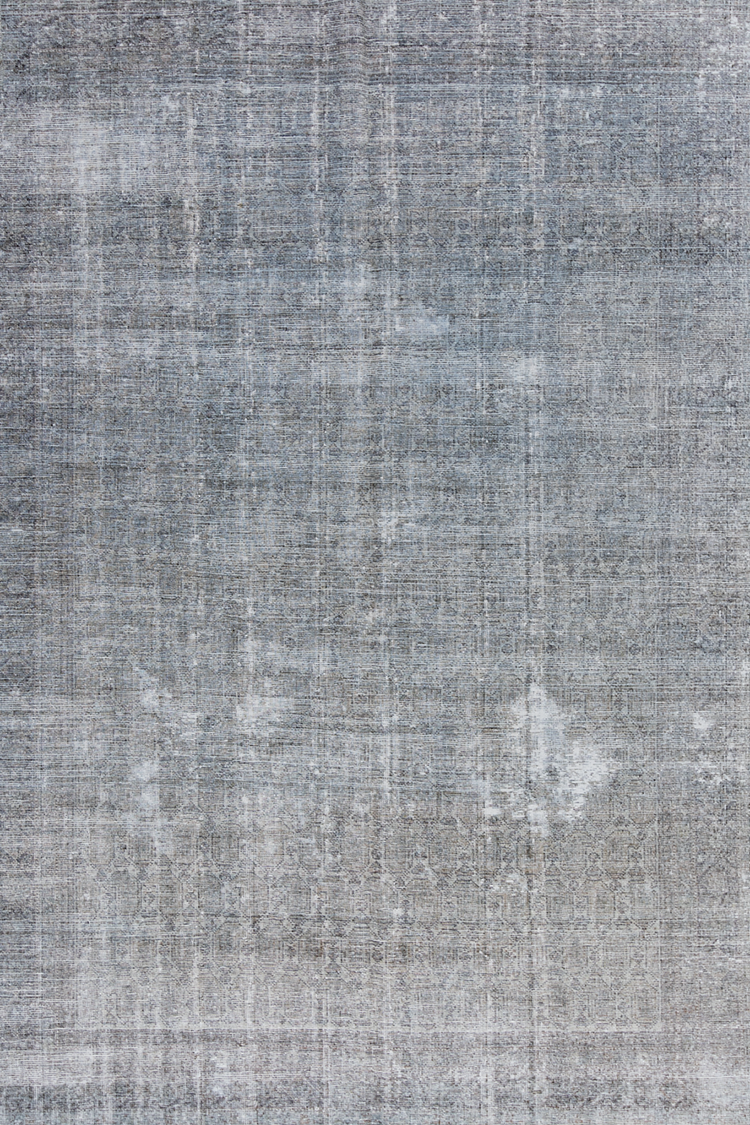 Distressed Persian Rug