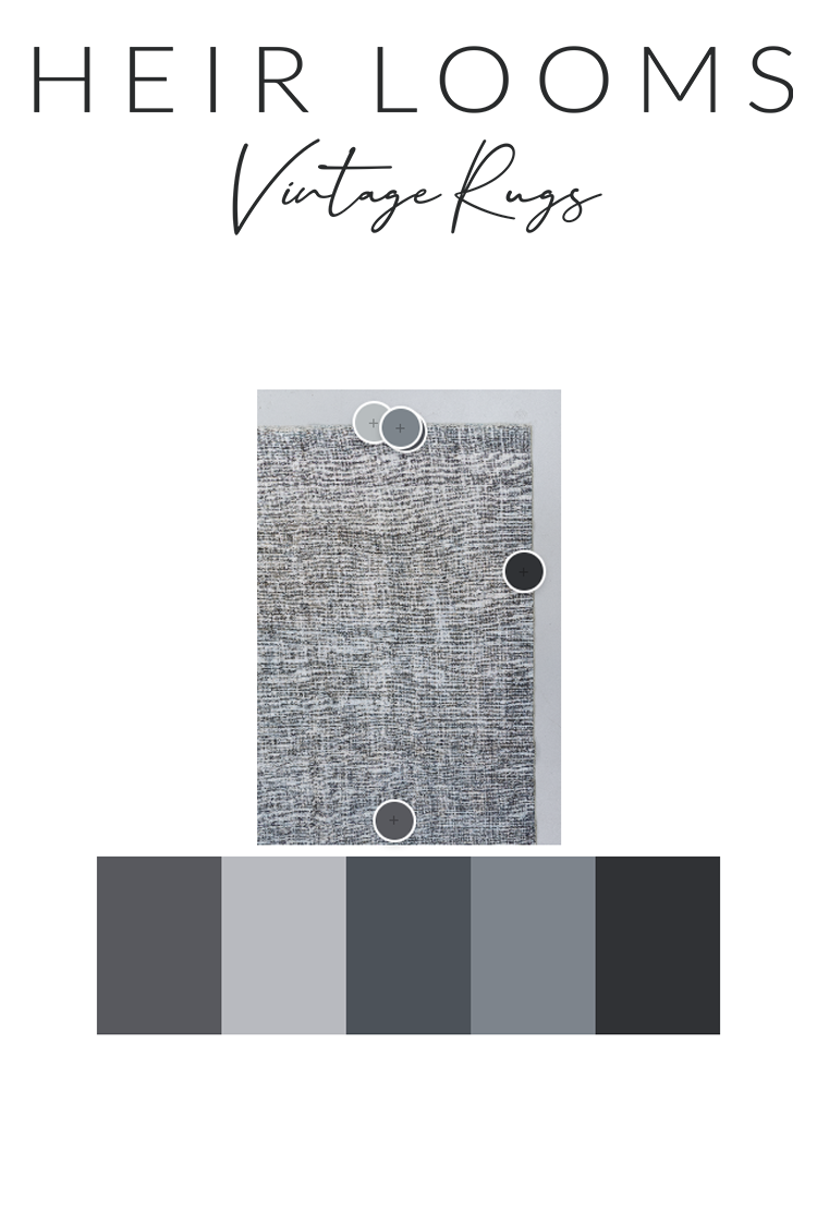 Distressed Persian Rug
