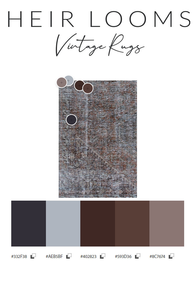 Distressed Vintage Persian Shiraz Rug