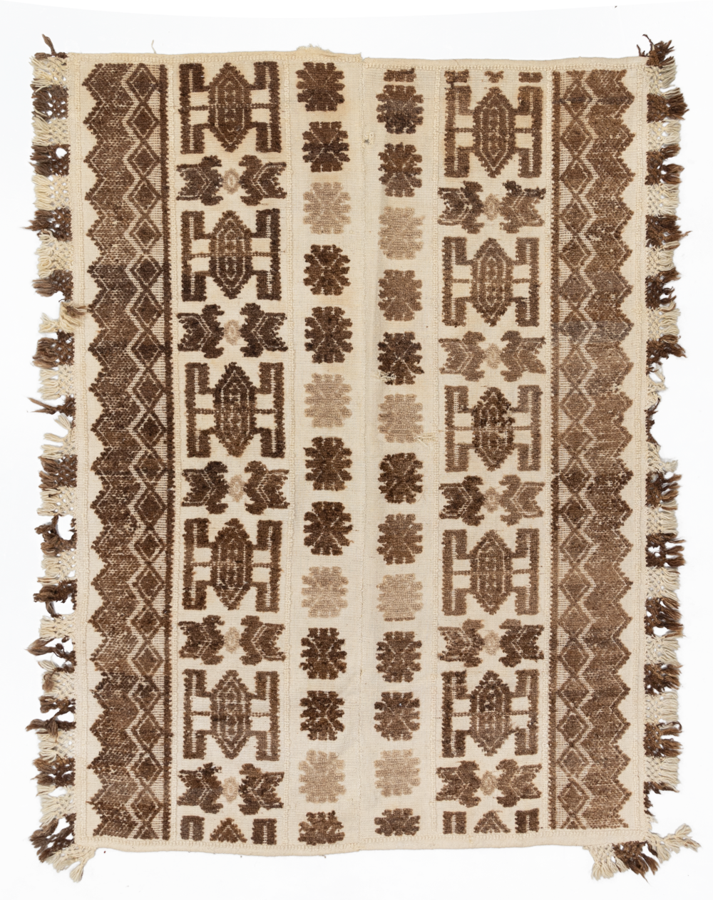 Vintage Peruvian Wool Rug