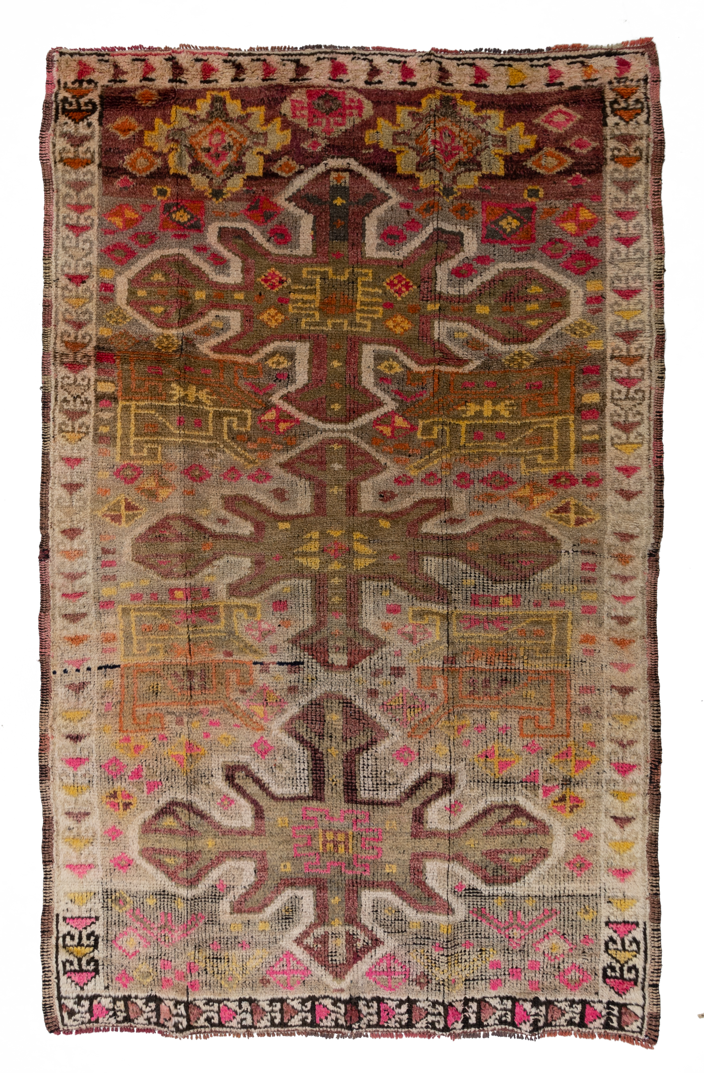 Vintage Anatolian Herki Rug