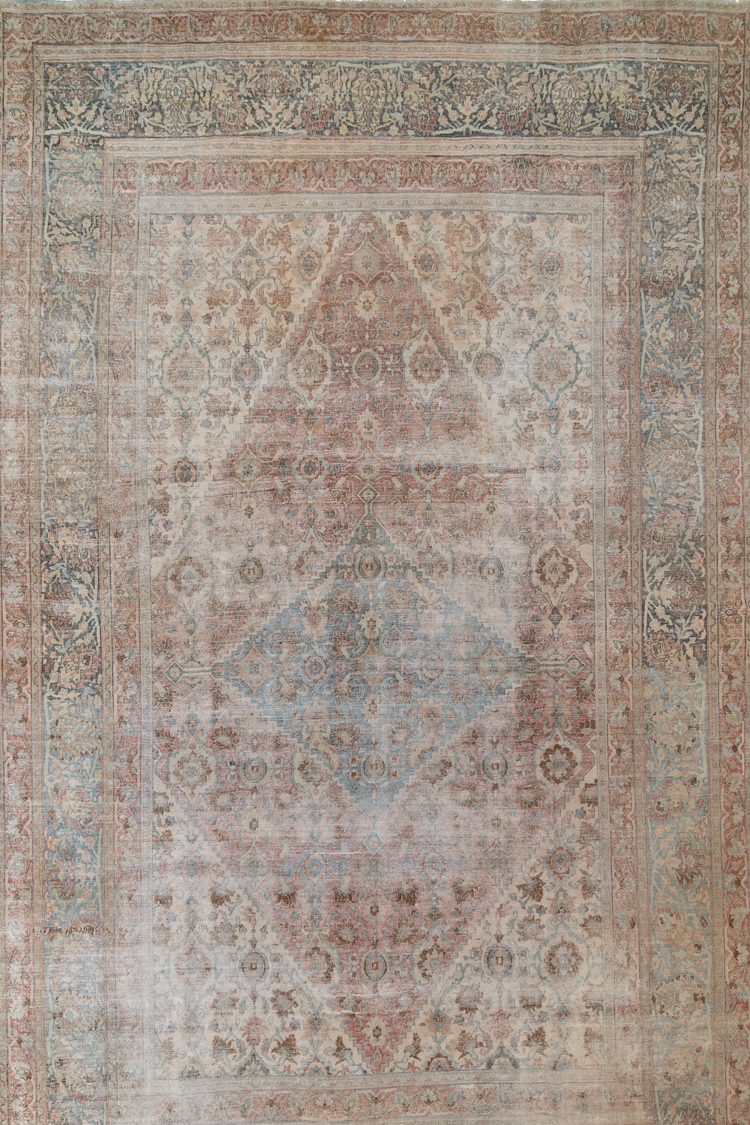 Oversize Antique Persian Doroksh