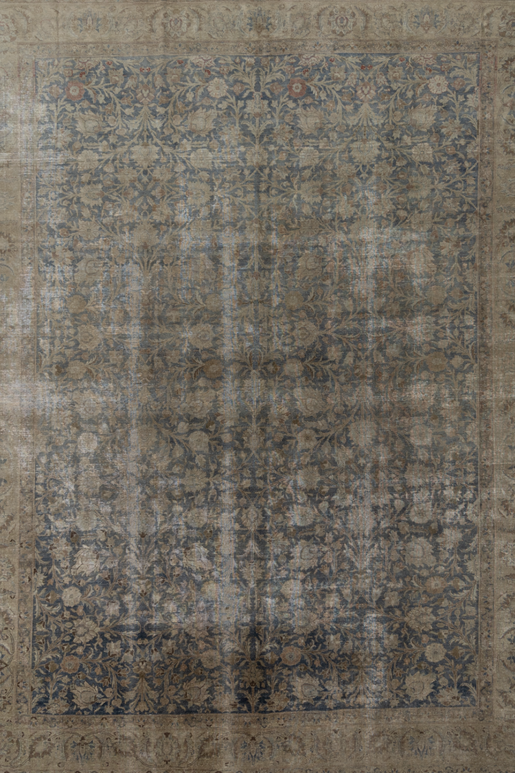 Antique Persian Mahal Rug