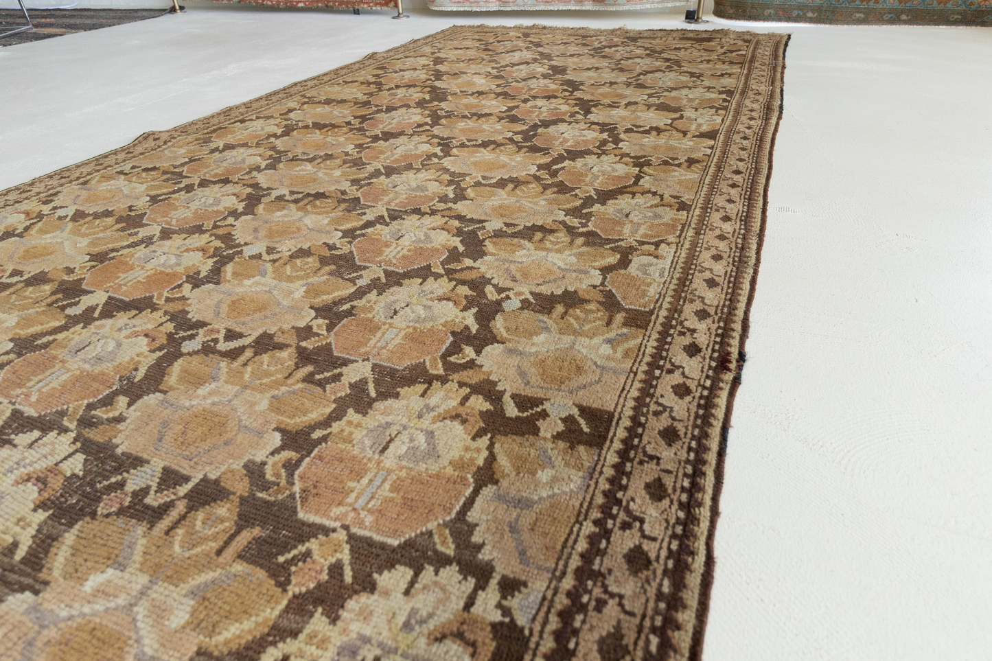 Vintage Russian Karabaugh Runner Rug