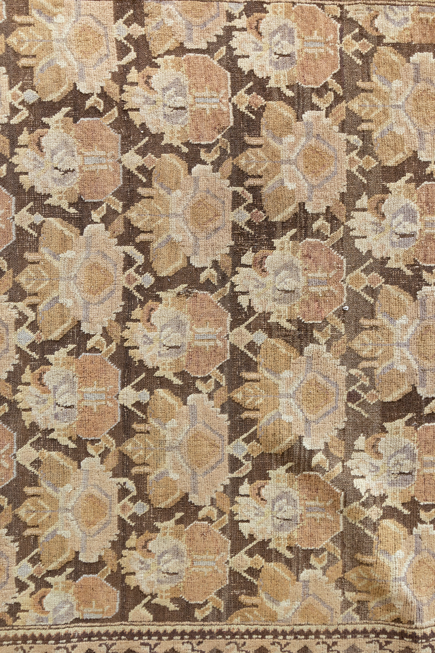 Vintage Russian Karabaugh Runner Rug