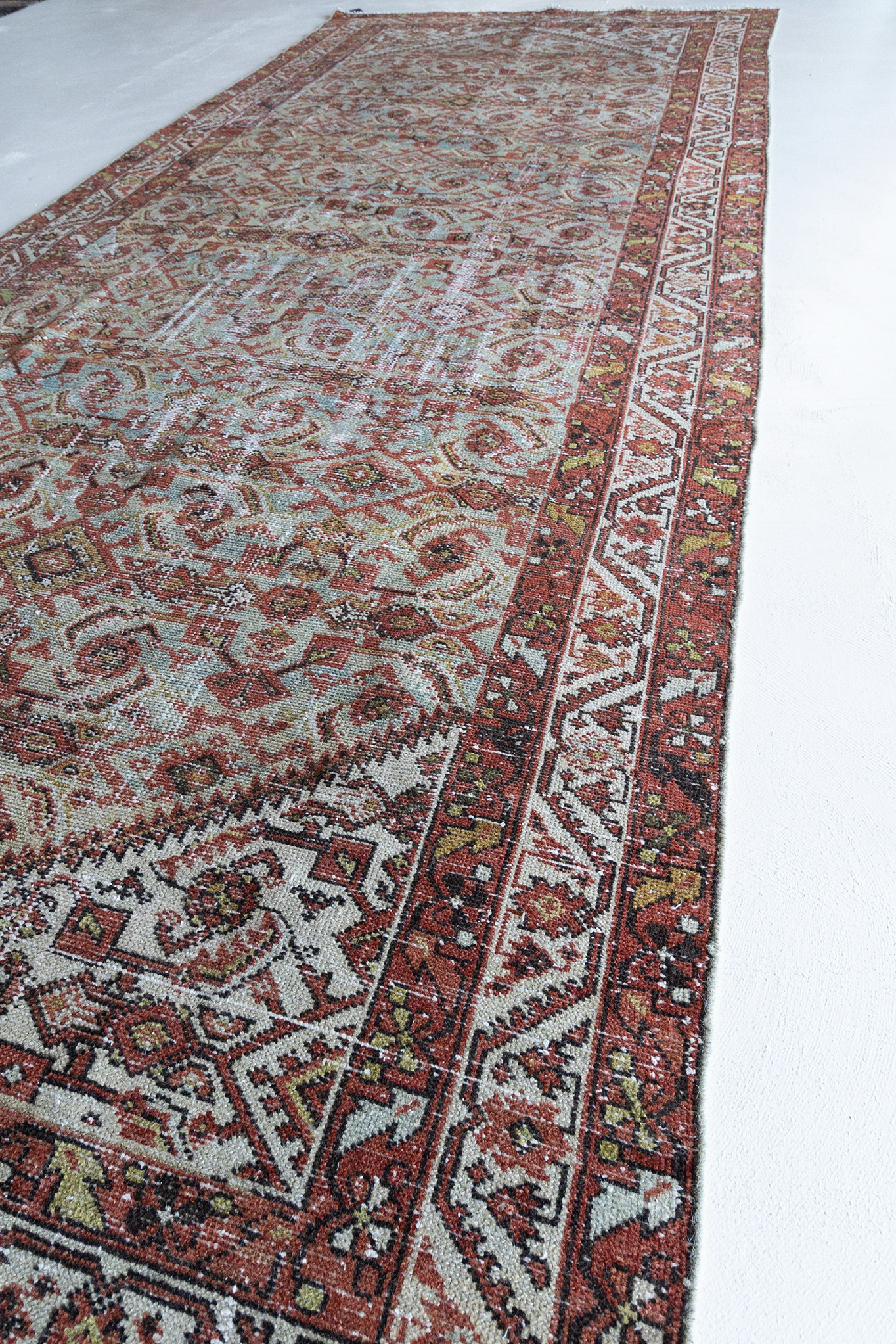 Antique Persian Malayer Runner Rug