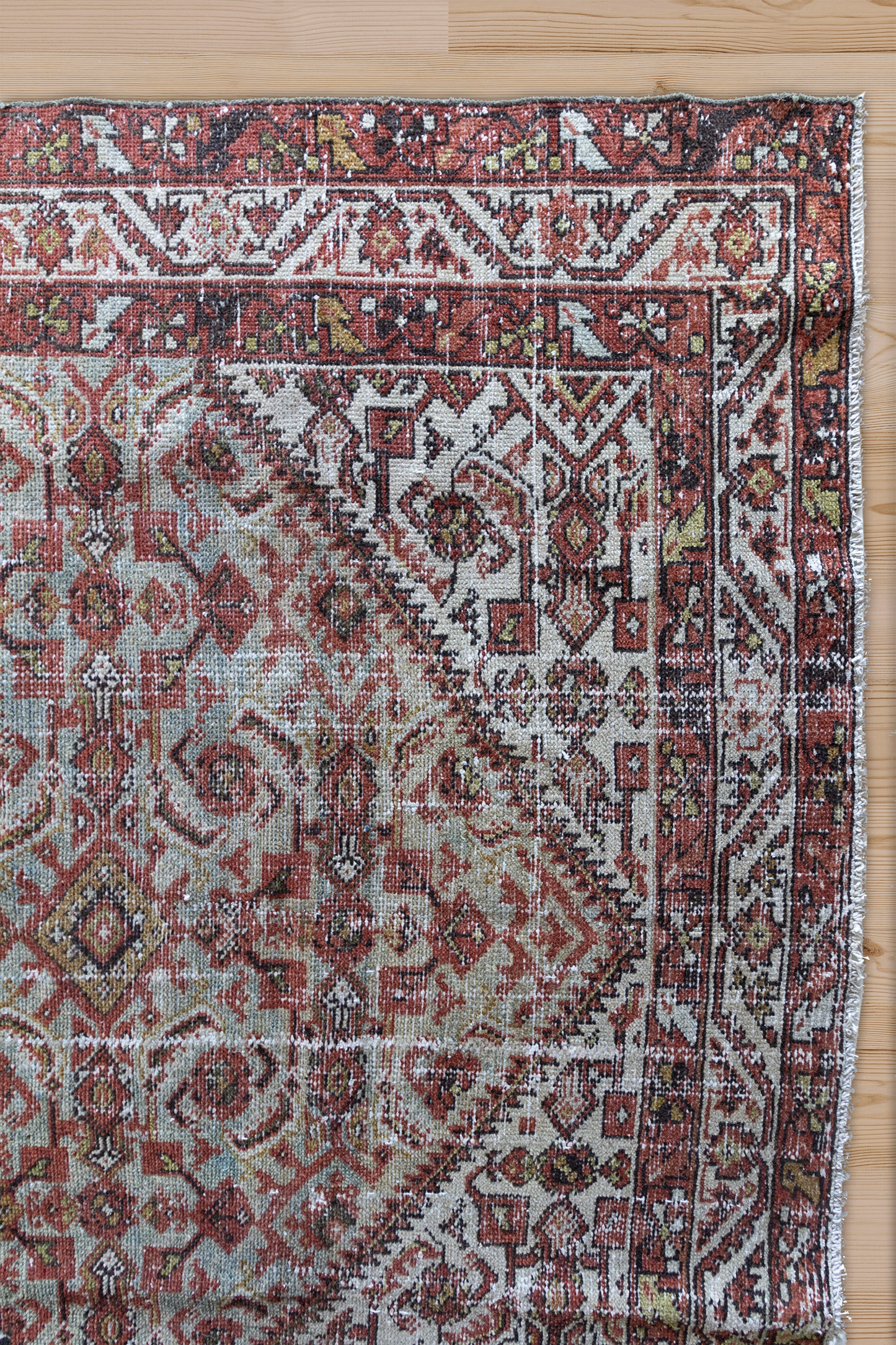 Antique Persian Malayer Runner Rug