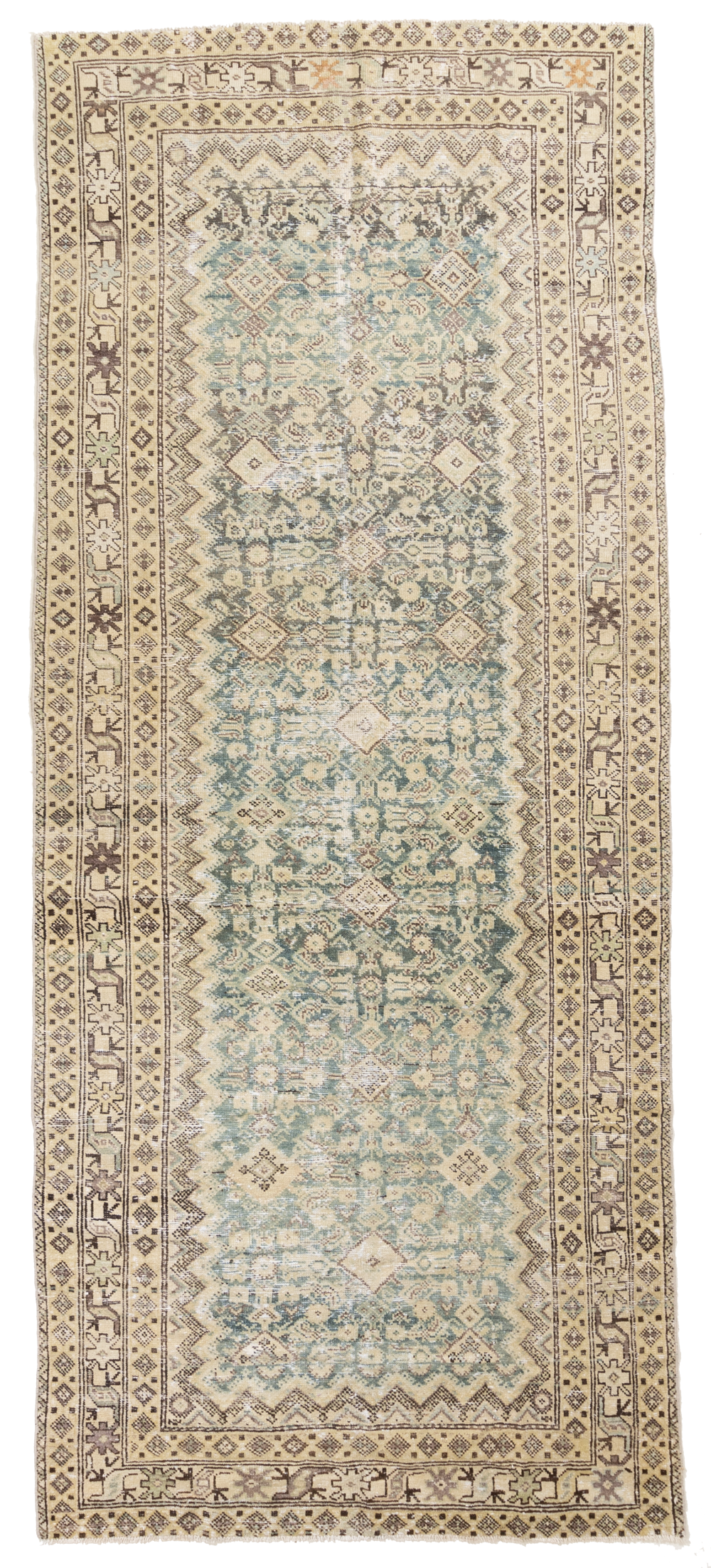 Vintage Persian Malayar Runner Rug