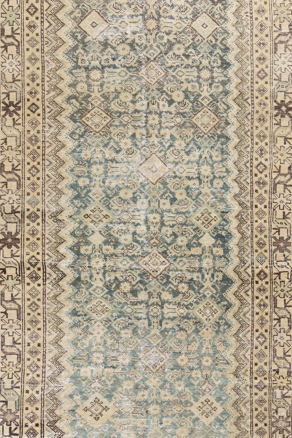 Vintage Persian Malayar Runner Rug