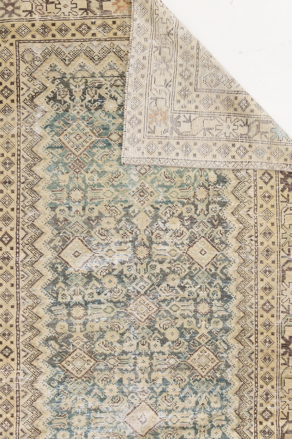 Vintage Persian Malayar Runner Rug