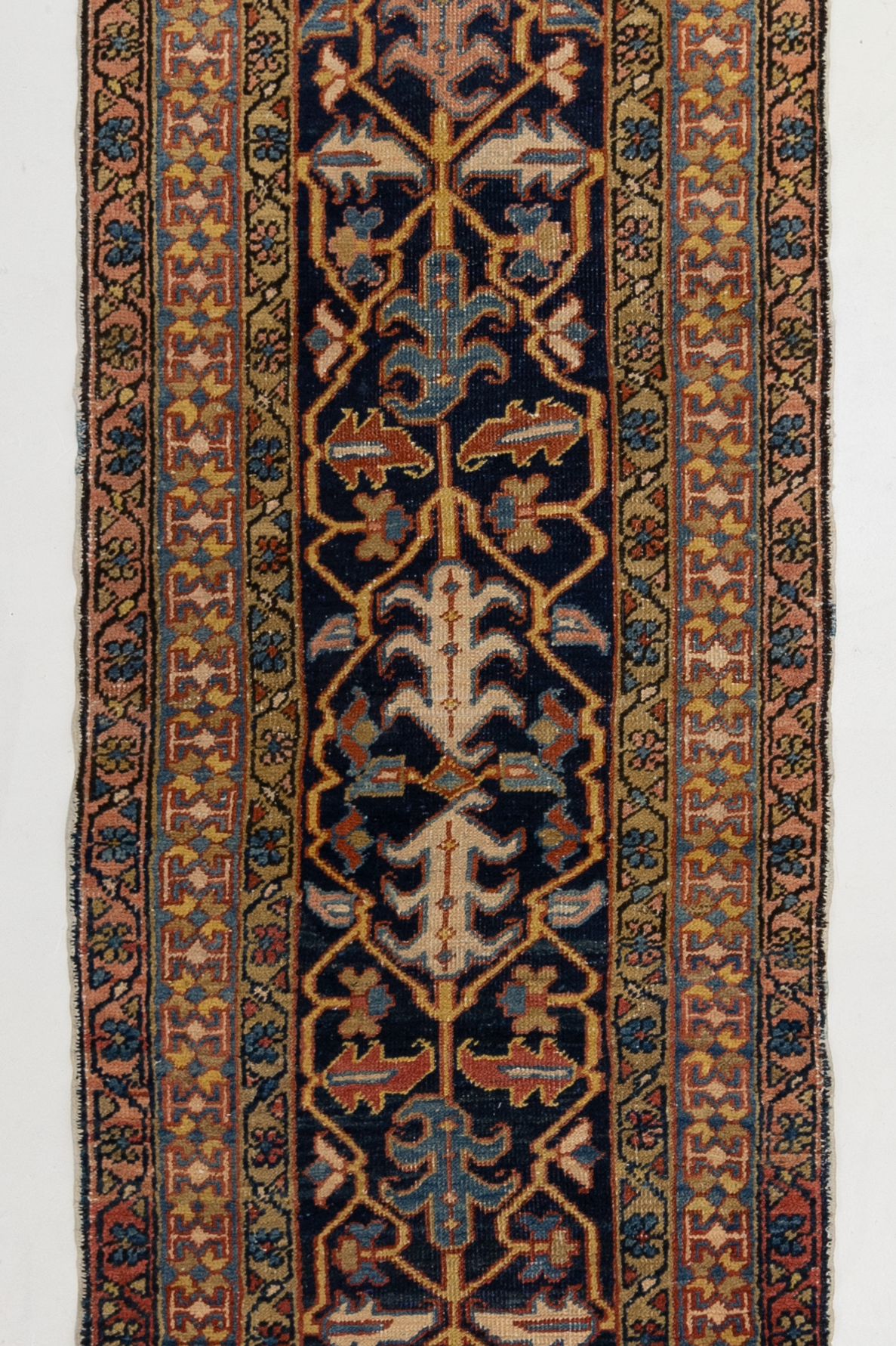 Antique Persian Heriz Runner Rug